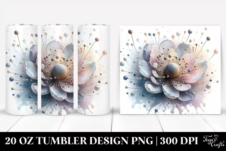 Anemone Made of 20 Oz Tumbler