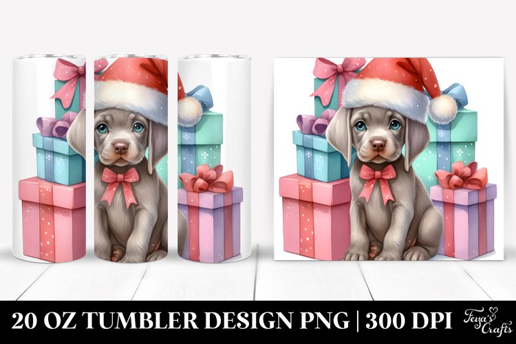 Expressive Weimaraner with Cool Haircut Sublimation PNG example image 1
