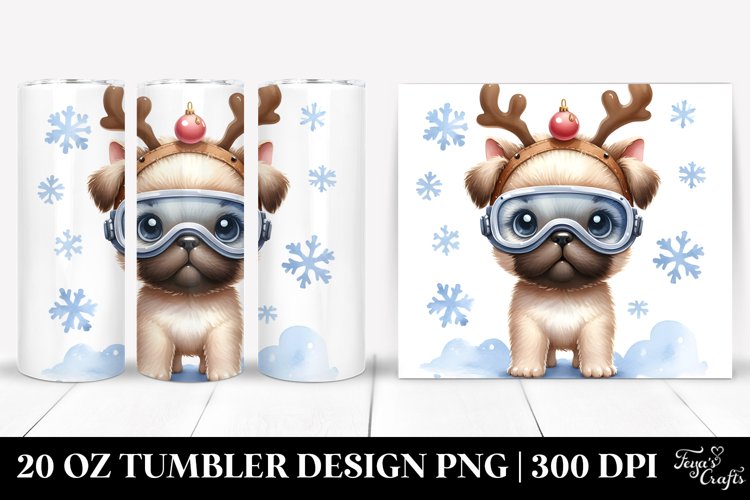 Enthusiastic Winter Mastiff PNG example image 1