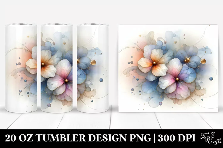 Shiny Impatiens 20 Oz Tumbler