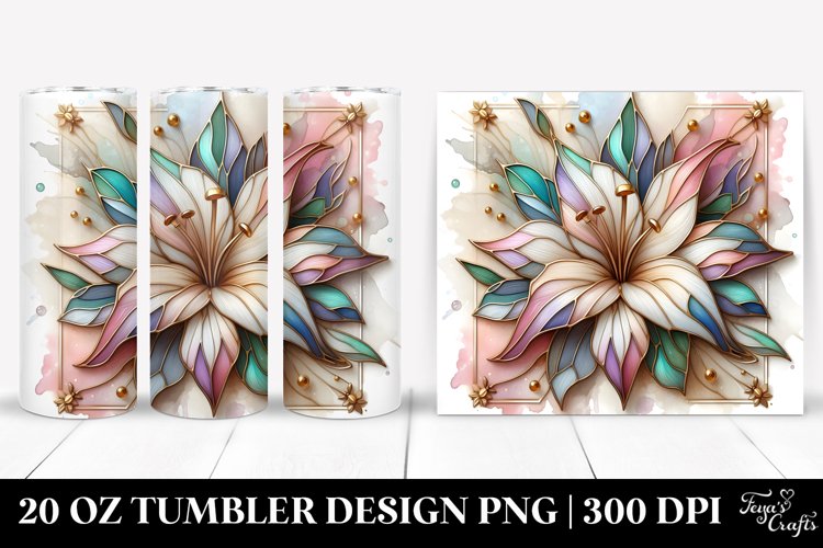Lily Made of 20 Oz Tumbler example image 1