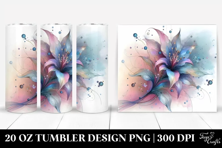 Shiny Lobelia with Metallic Finish, 20 Oz Tumbler