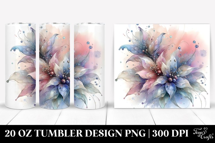 Shiny Lobelia 20 Oz Tumbler example image 1