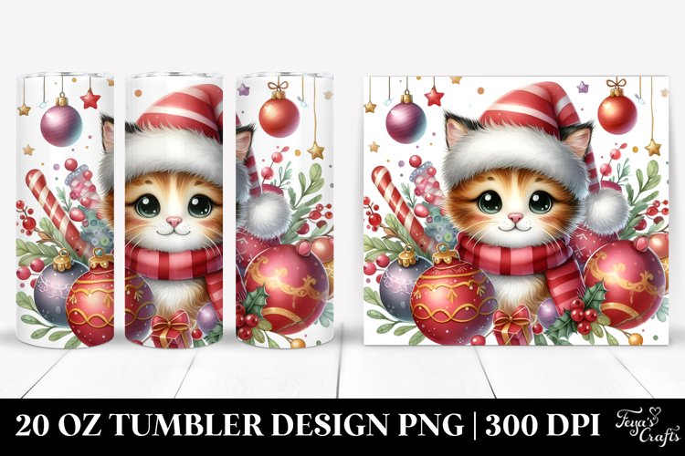 Christmas PNG 20 Oz Tumbler Design