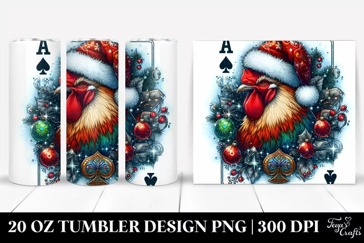 Christmas PNG 20 Oz Tumbler Design