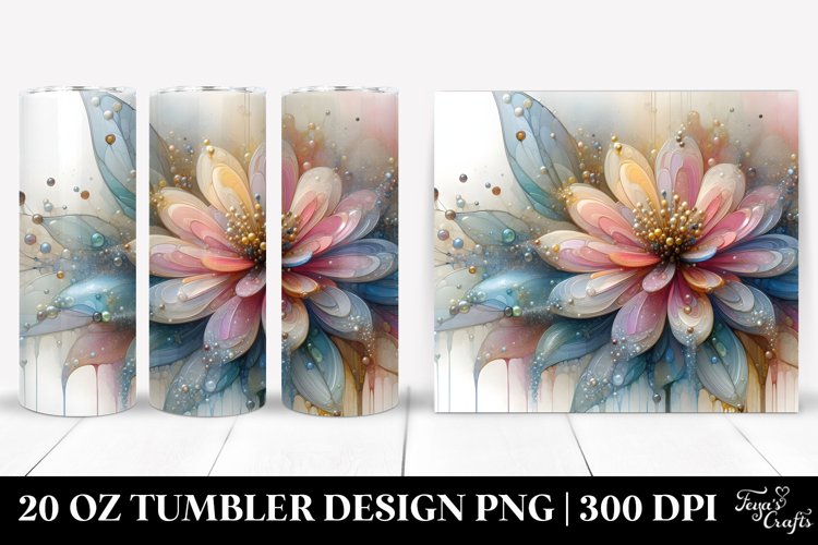 Pastel Watercolor Flower Png Image 11