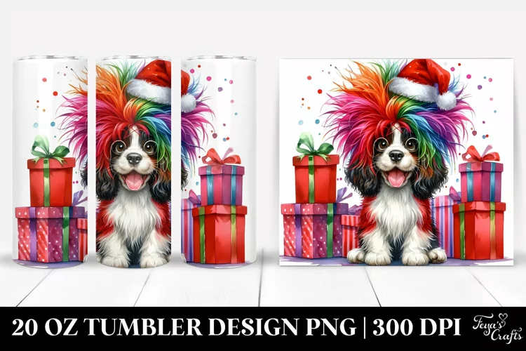Colorful Springer Spaniel