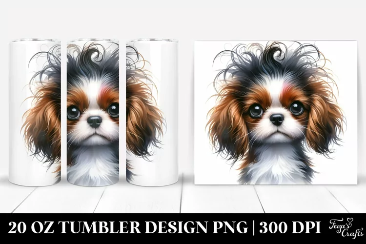 Cute Baby Spaniel 20 Oz Tumbler