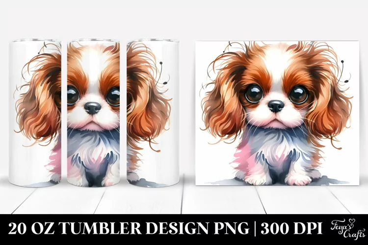 Cute Baby Spaniel 20 Oz Tumbler