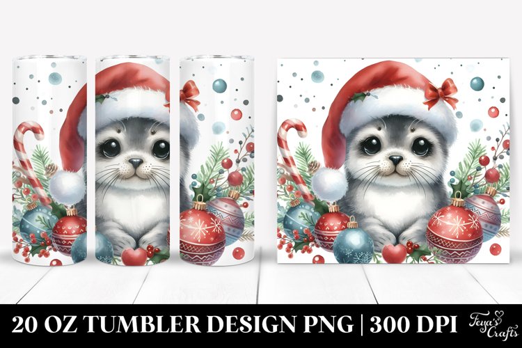 Christmas PNG 20 Oz Tumbler Design