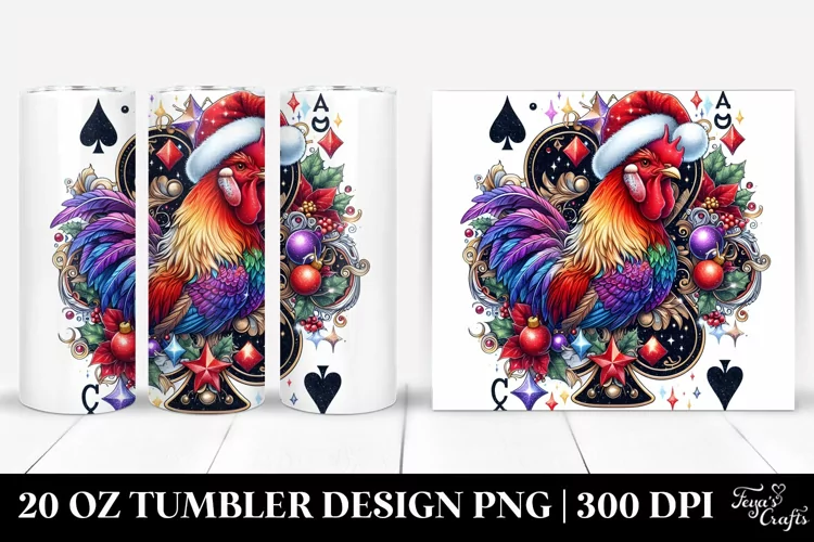 Christmas PNG 20 Oz Tumbler Design