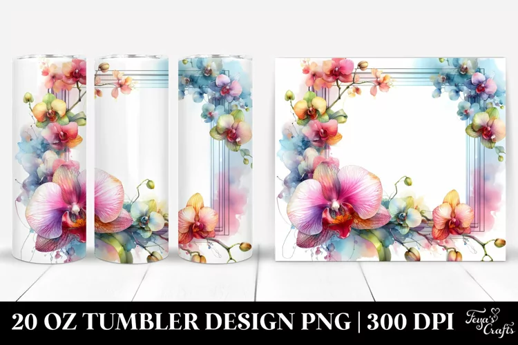 Colorful Frame Abstract | 20 Oz Tumbler
