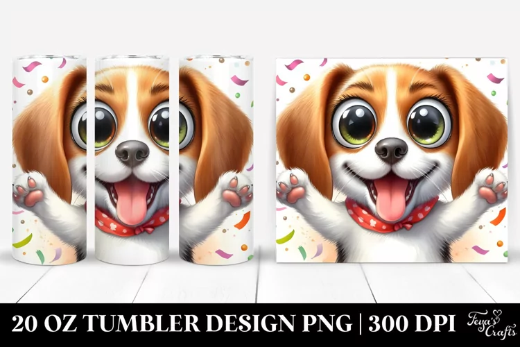 Crazy Looking Beagle | 20 Oz Tumbler