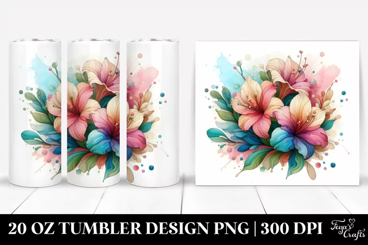 Wooden Azalea Stained 20 Oz Tumbler