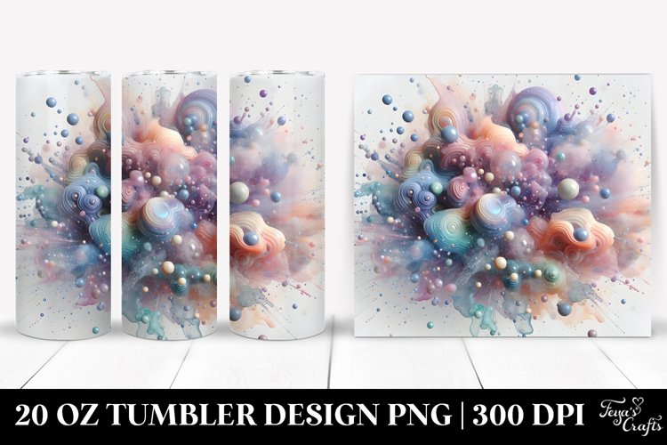 Shiny Cosmos | 20 oz Tumbler example image 1