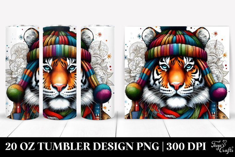 Christmas PNG 20 Oz Tumbler Design
