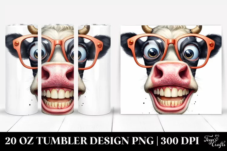 Crazy Funny Cow es | 20 Oz Tumbler