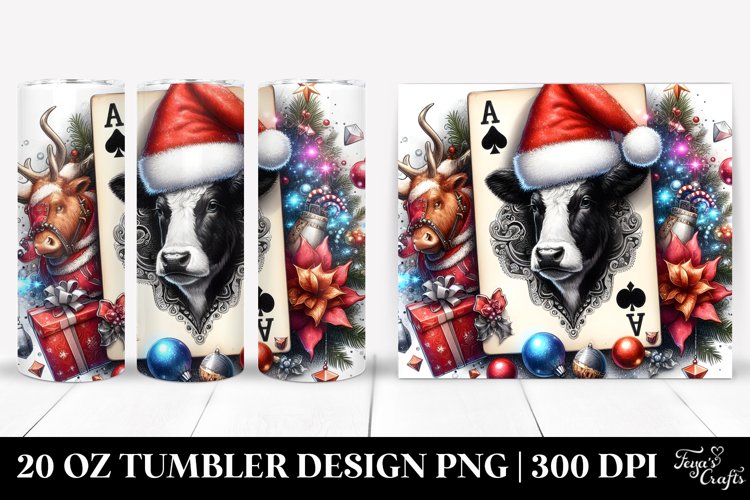 Christmas PNG 20 Oz Tumbler Design