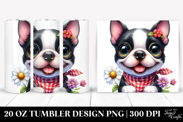 Boston Terrier Clipart Image 24