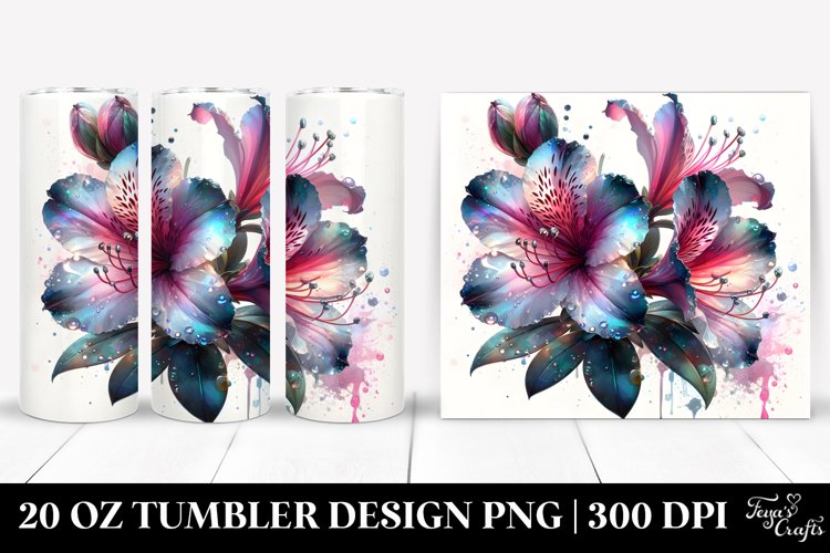 Glossy Azalea | 20 Oz Tumbler example image 1