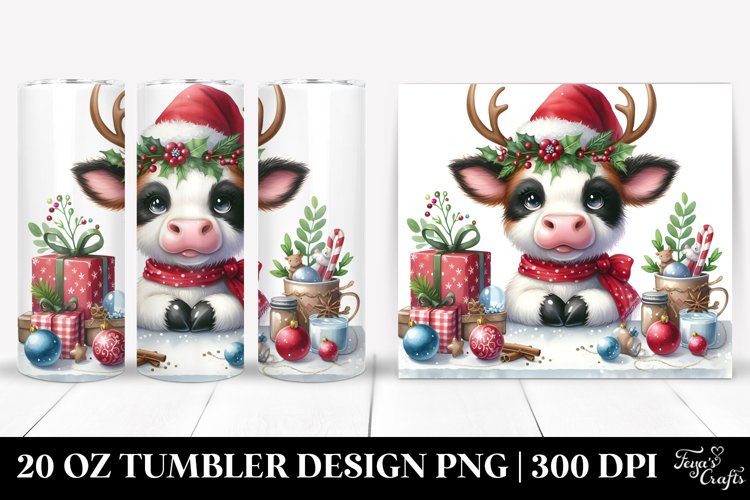 Christmas PNG 20 Oz Tumbler Design