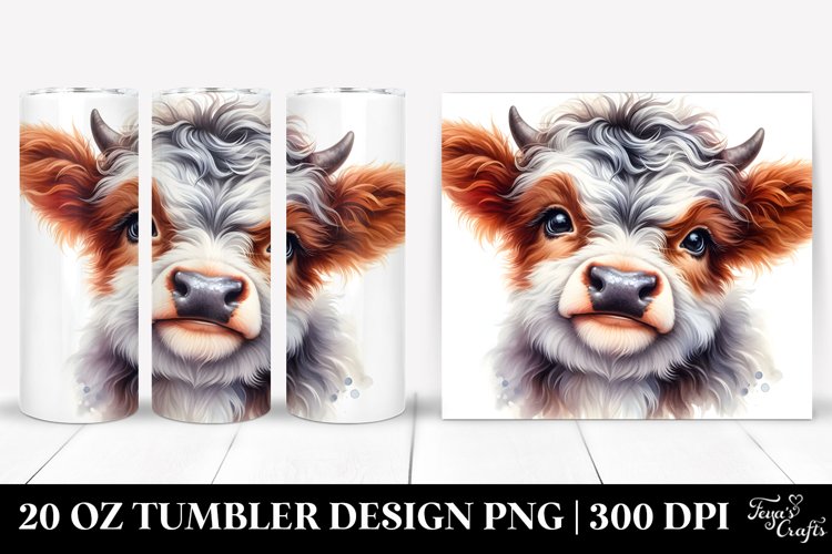 Baby Highland Cow, Transparent PNG