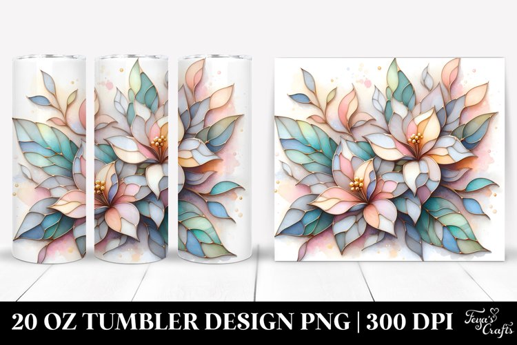 Stained Gardenia 20 Oz Tumbler example image 1