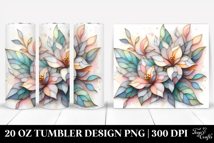 Stained Gardenia 20 Oz Tumbler
