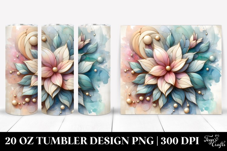 Stained Gardenia 20 Oz Tumbler example image 1