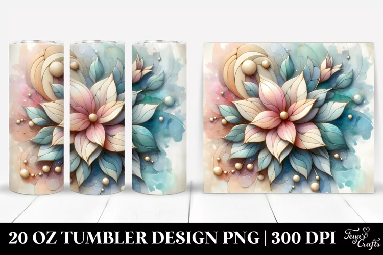 Stained Gardenia 20 Oz Tumbler