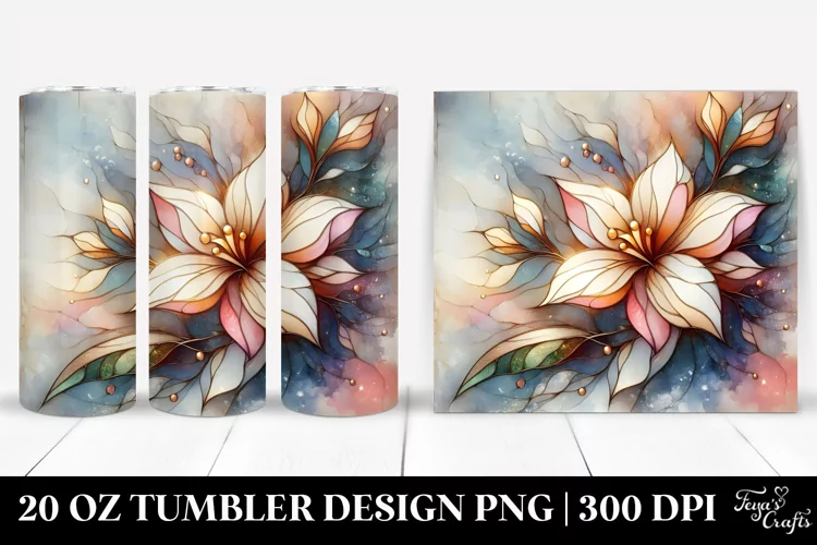 Stained Gardenia 20 Oz Tumbler