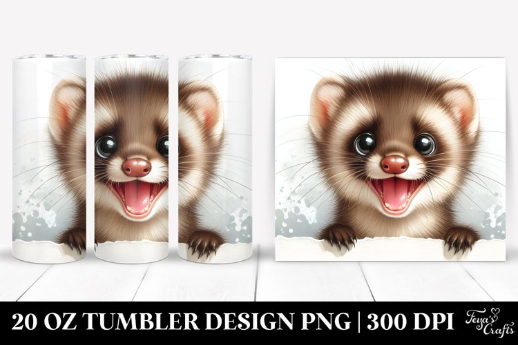 Crazy Furr Marten | 20 Oz Tumbler