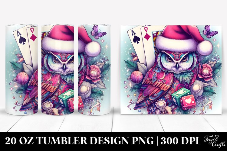 Christmas PNG 20 Oz Tumbler Design