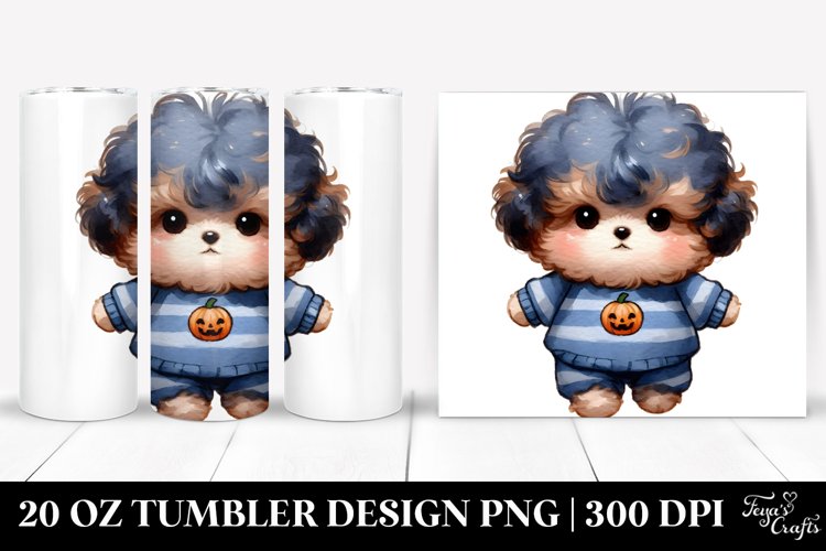 Cute Baby Bichpoo, Sublimation Clipart