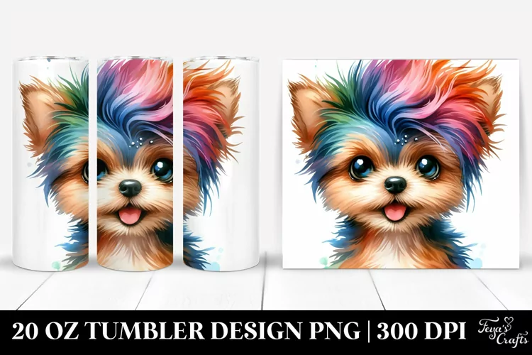 Cute Baby Dog with Piercing, PNG