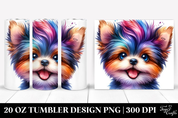 Cute Baby Dog with Piercing, PNG example image 1