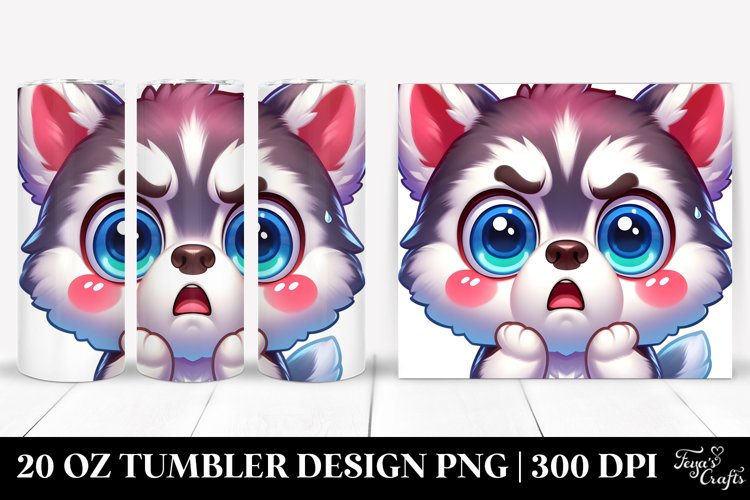 Cartoon Husky Image 12