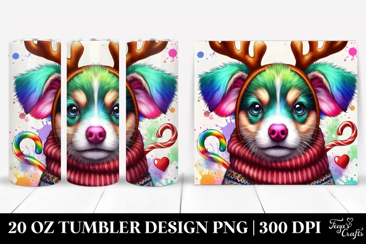 Christmas PNG 20 Oz Tumbler Design