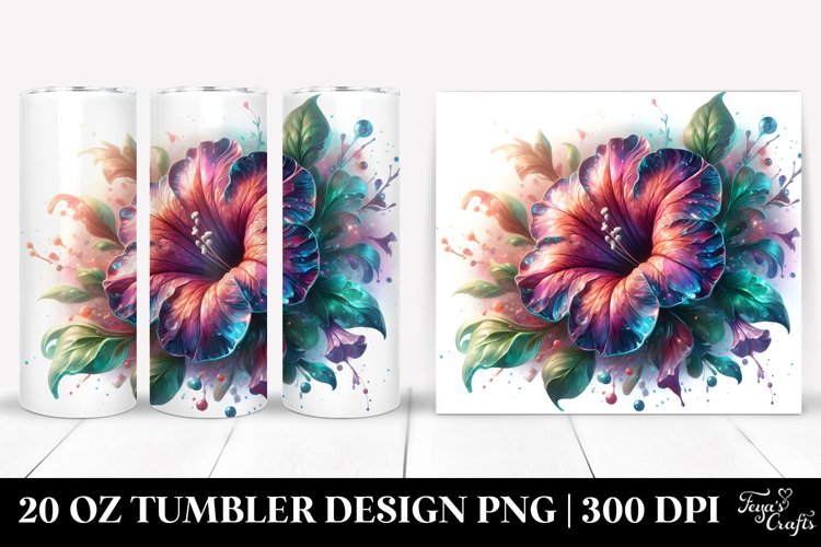 Petunia | 20 Oz Tumbler example image 1