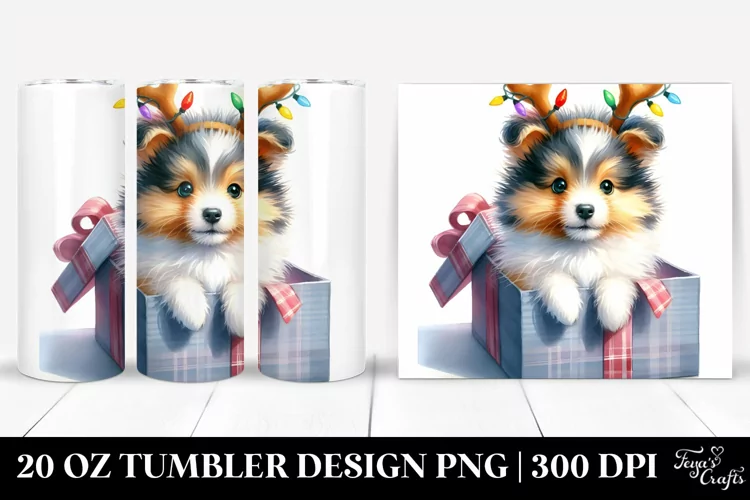 Pastel Shetland Sheepdog Gift