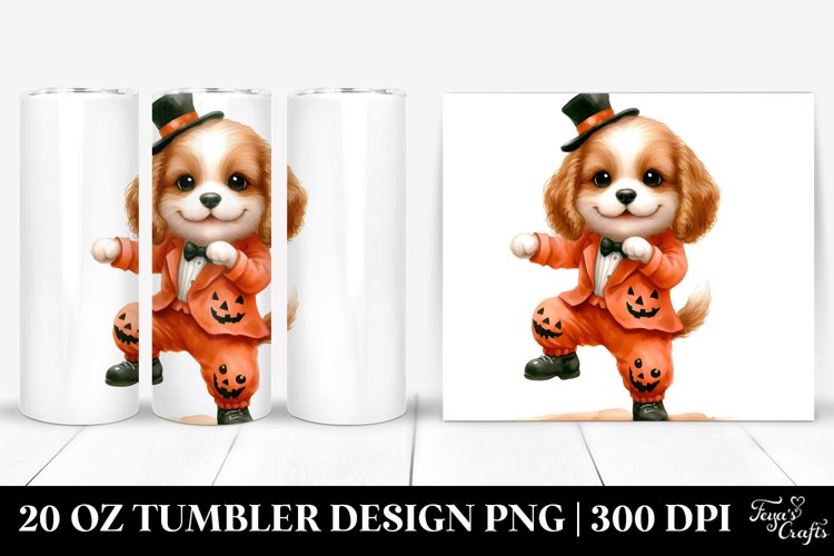 Dancing Cocker Spaniel for Halloween example image 1