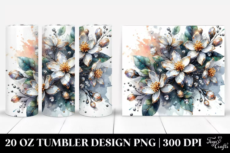 Shiny Jasmine | 20 Oz Tumbler