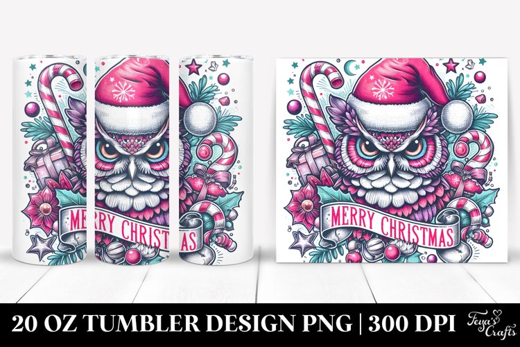Christmas PNG 20 Oz Tumbler Design
