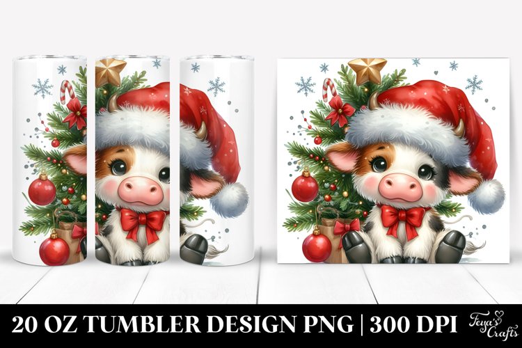 Christmas PNG 20 Oz Tumbler Design