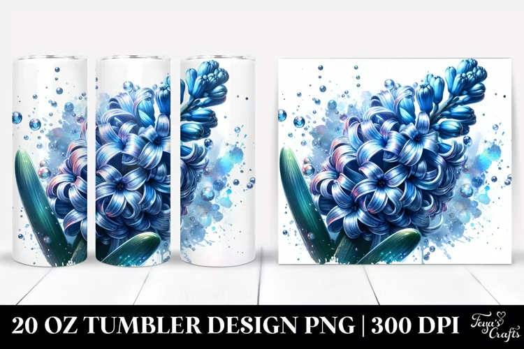 Shiny Hyacinth | 20 Oz Tumbler