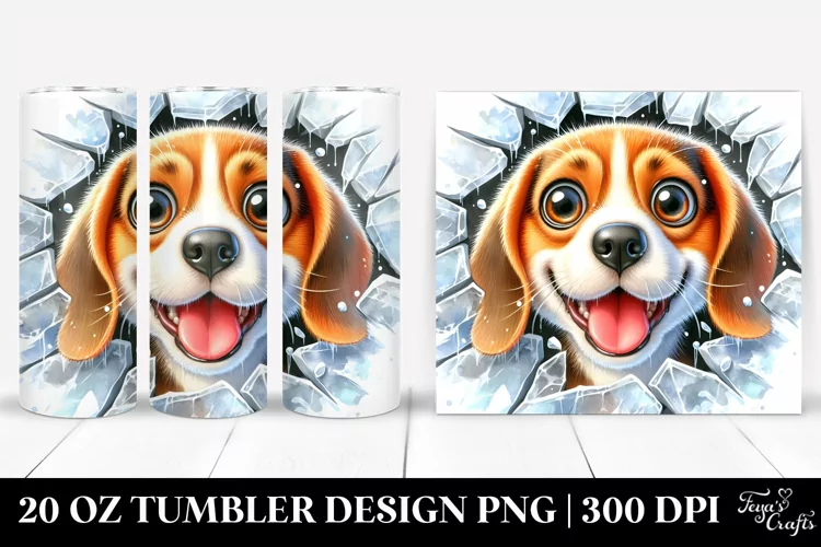 Crazy Looking Beagle Adventure | 20 Oz Tumbler