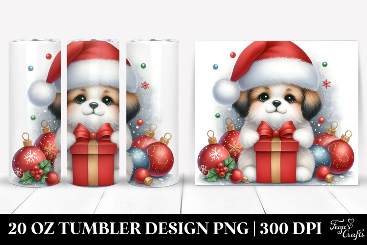 Christmas PNG 20 Oz Tumbler Design