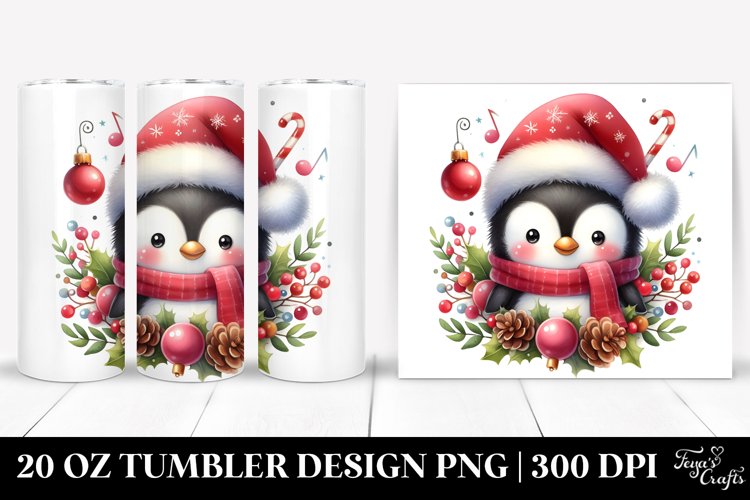 Christmas PNG 20 Oz Tumbler Design