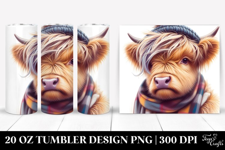 Contemptuous Highland Cow PNG