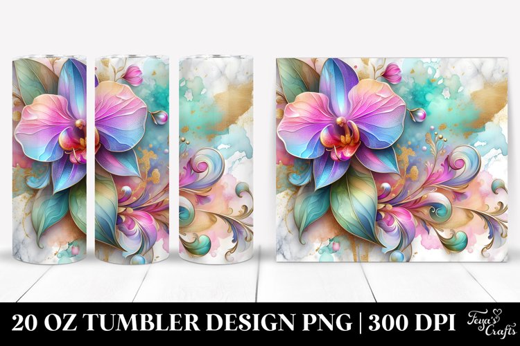 Orchid Clipart Image 16